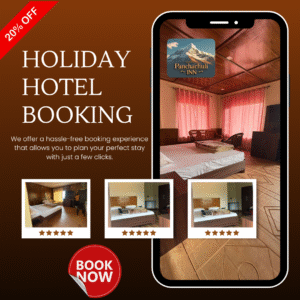 Brown And White Modern Online Hotel Booking Instagram Post